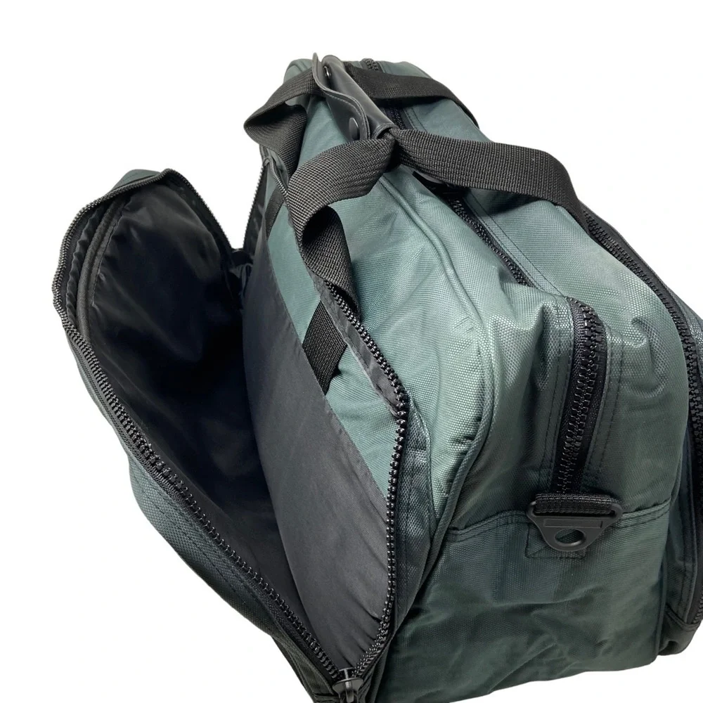 Green Medium Two Handle Duffle Bag. 20”